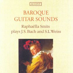 Cover of Guitar Recital: Smits, Raphaella - Weiss / Bach, J.S.
