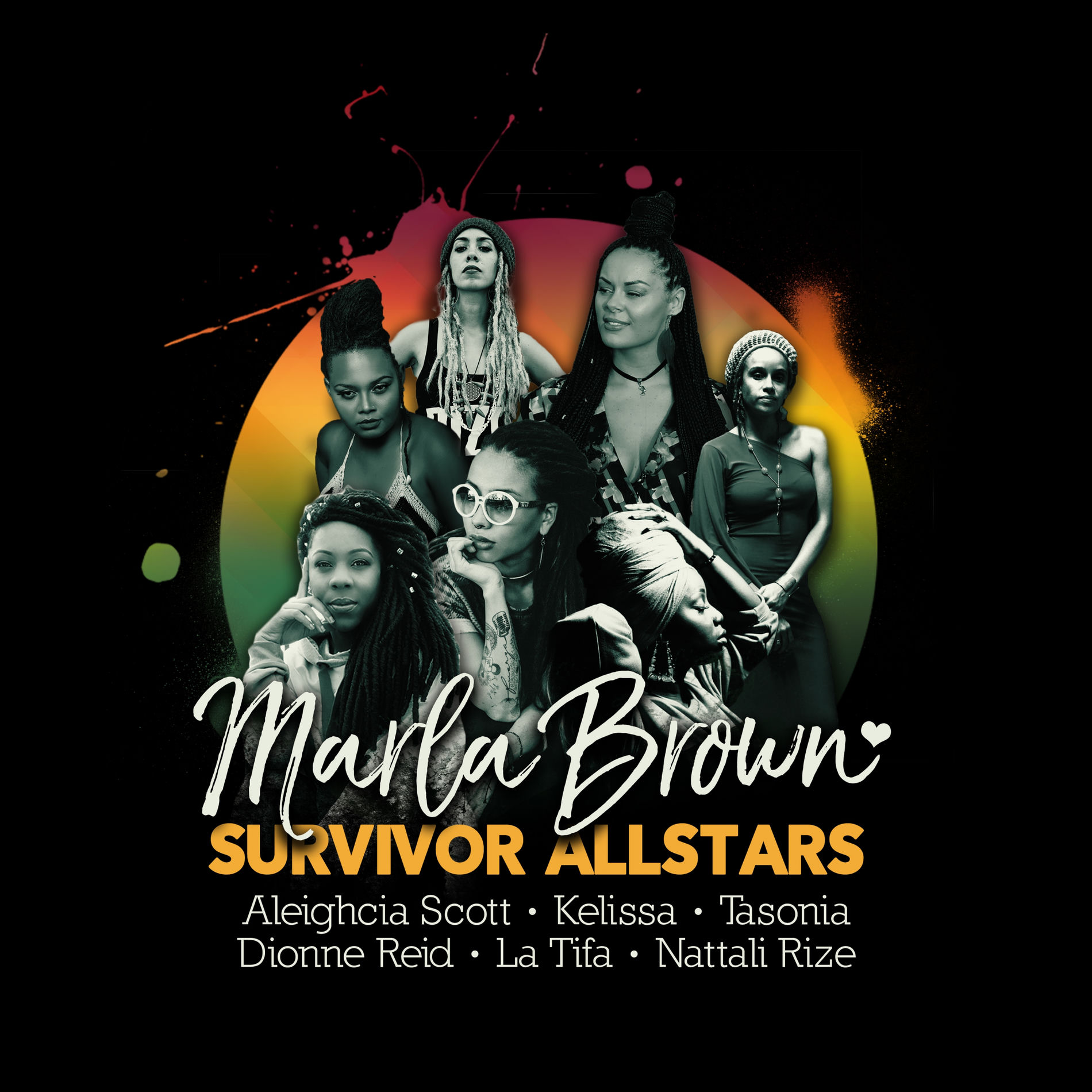 Album cover of Survivor Allstars (feat. Aleighcia Scott, Kelissa, Tasonia, Dionne Reid, La Tifa & Nattali Rize)