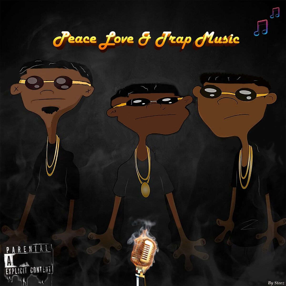 Album cover of Peace Love & Trap Music