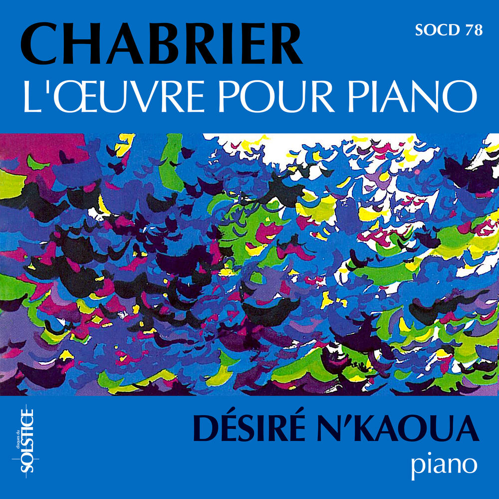 Picture of Chabrier: Complete Piano Works