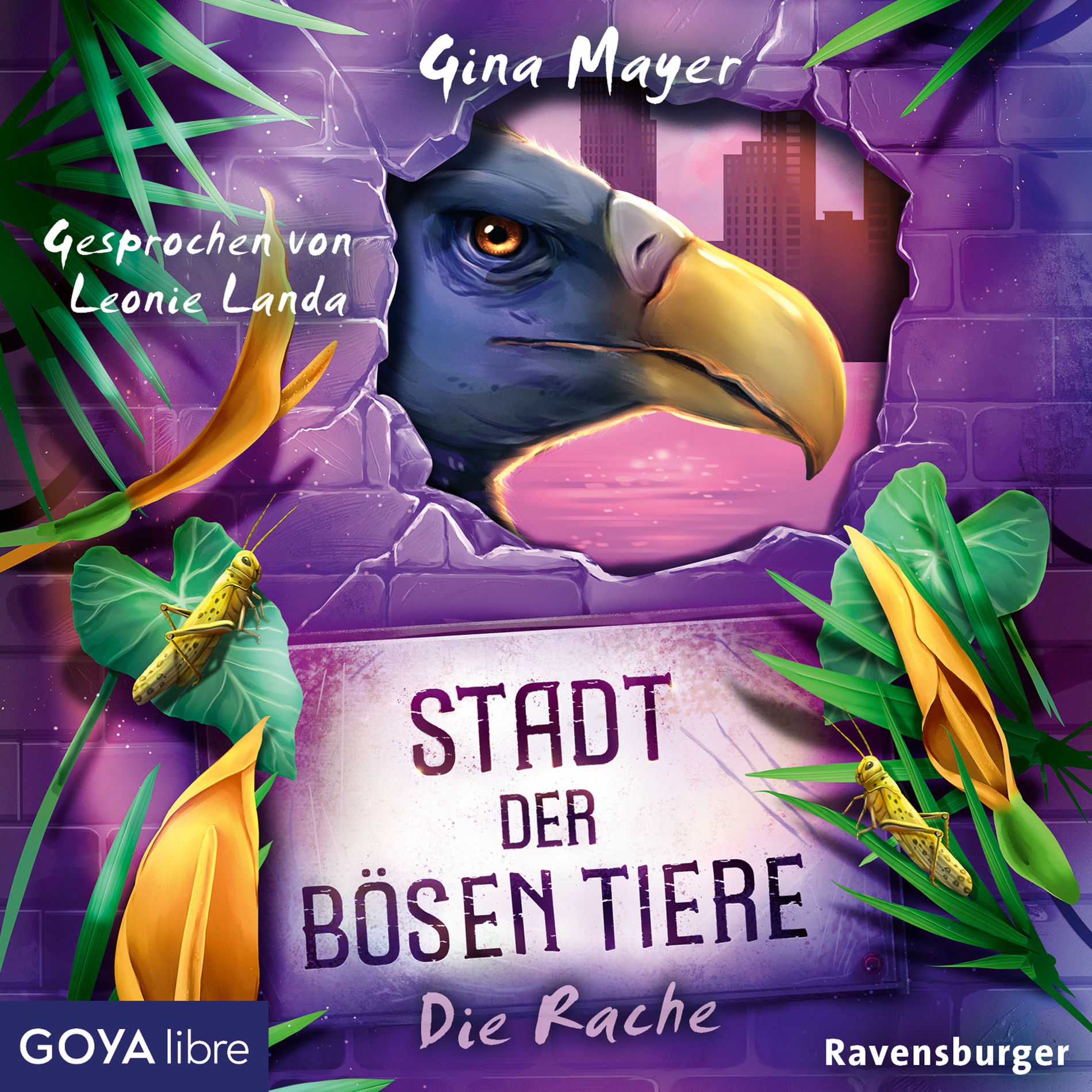 Album cover of Stadt der bösen Tiere. Die Rache [Band 4 (ungekürzt)]