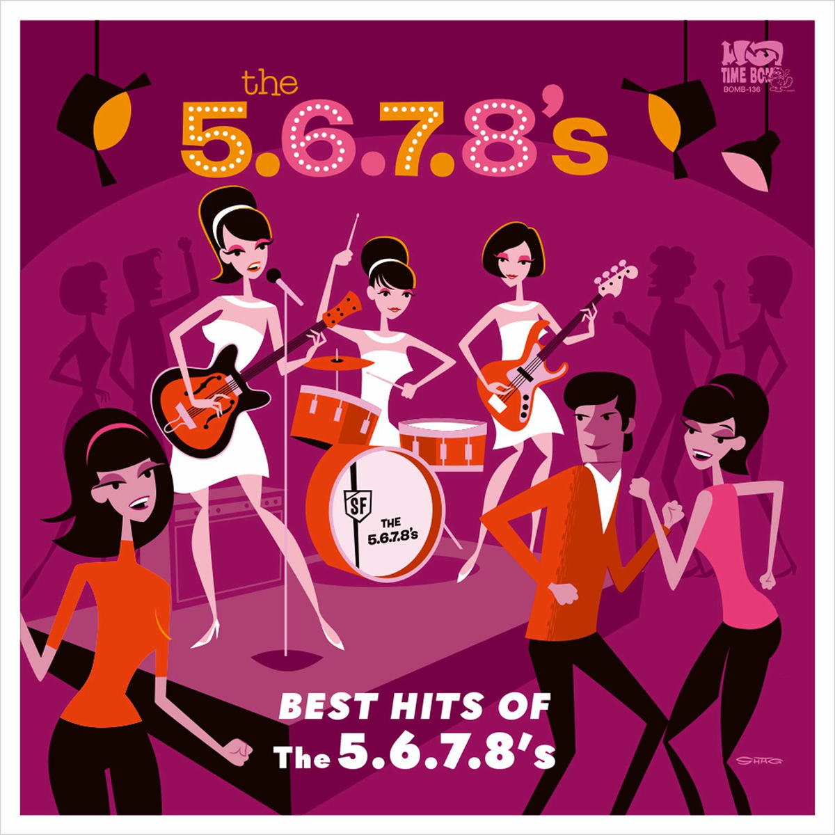 Album cover of Best Hits of The 5.6.7.8's