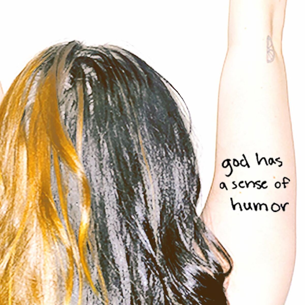 Album cover of god has a sense of humor