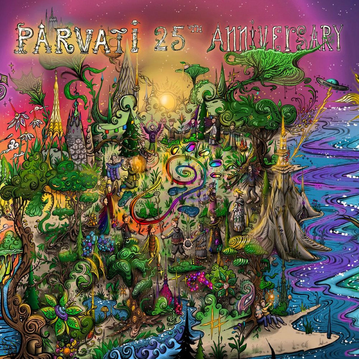 Album cover of Parvati 25th Anniversary