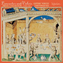 Cover of Lancaster and Valois: French & English Music, c. 1350–1420