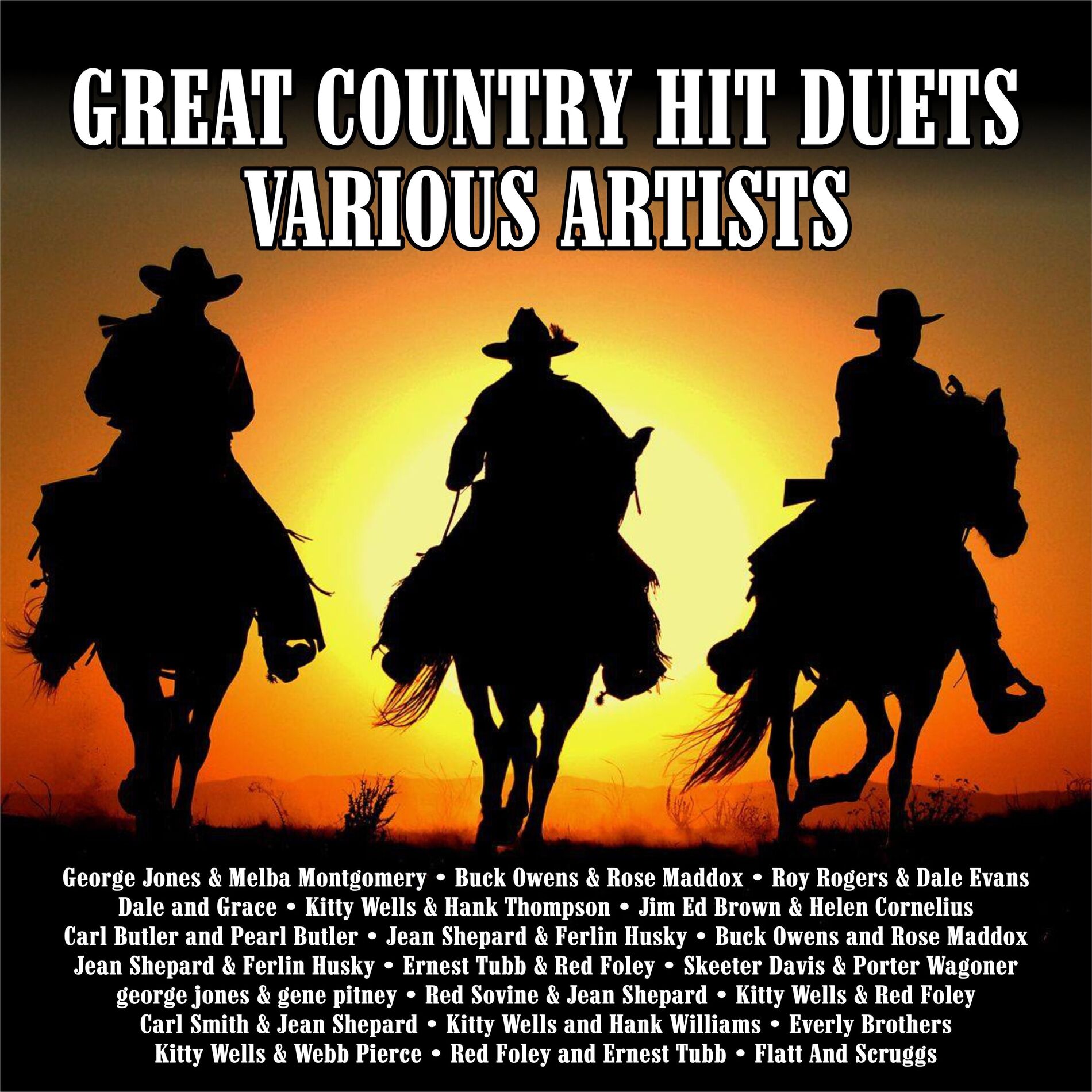 Album cover of Great Country Hit Duets