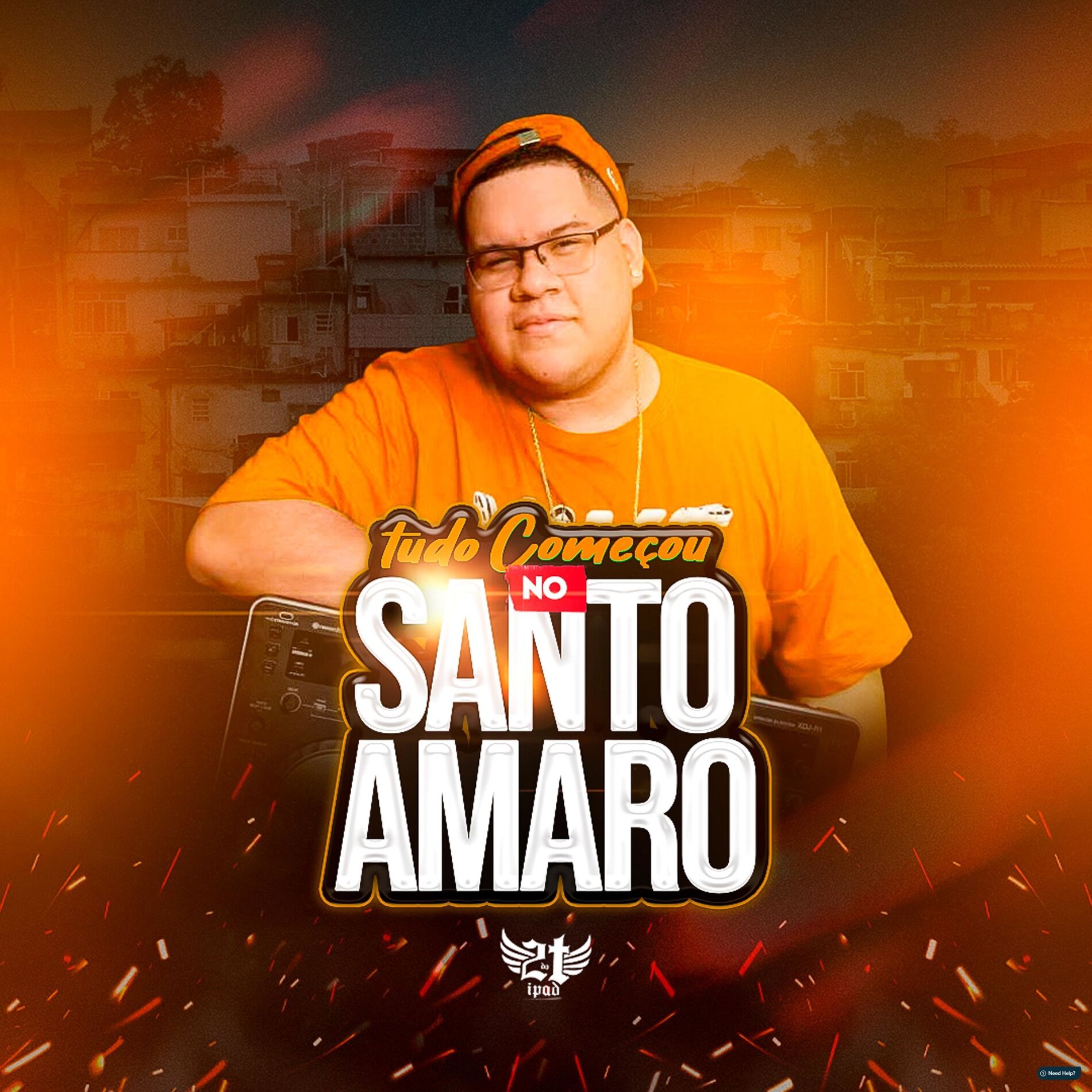 Album cover of Tudo Começou no Santo Amaro (feat. Mc Magrinho, MC Fran & Mc Vuk Vuk)
