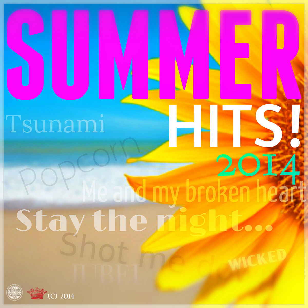 Album cover of Summer Hits 2014 - The Top Chart Party Mix