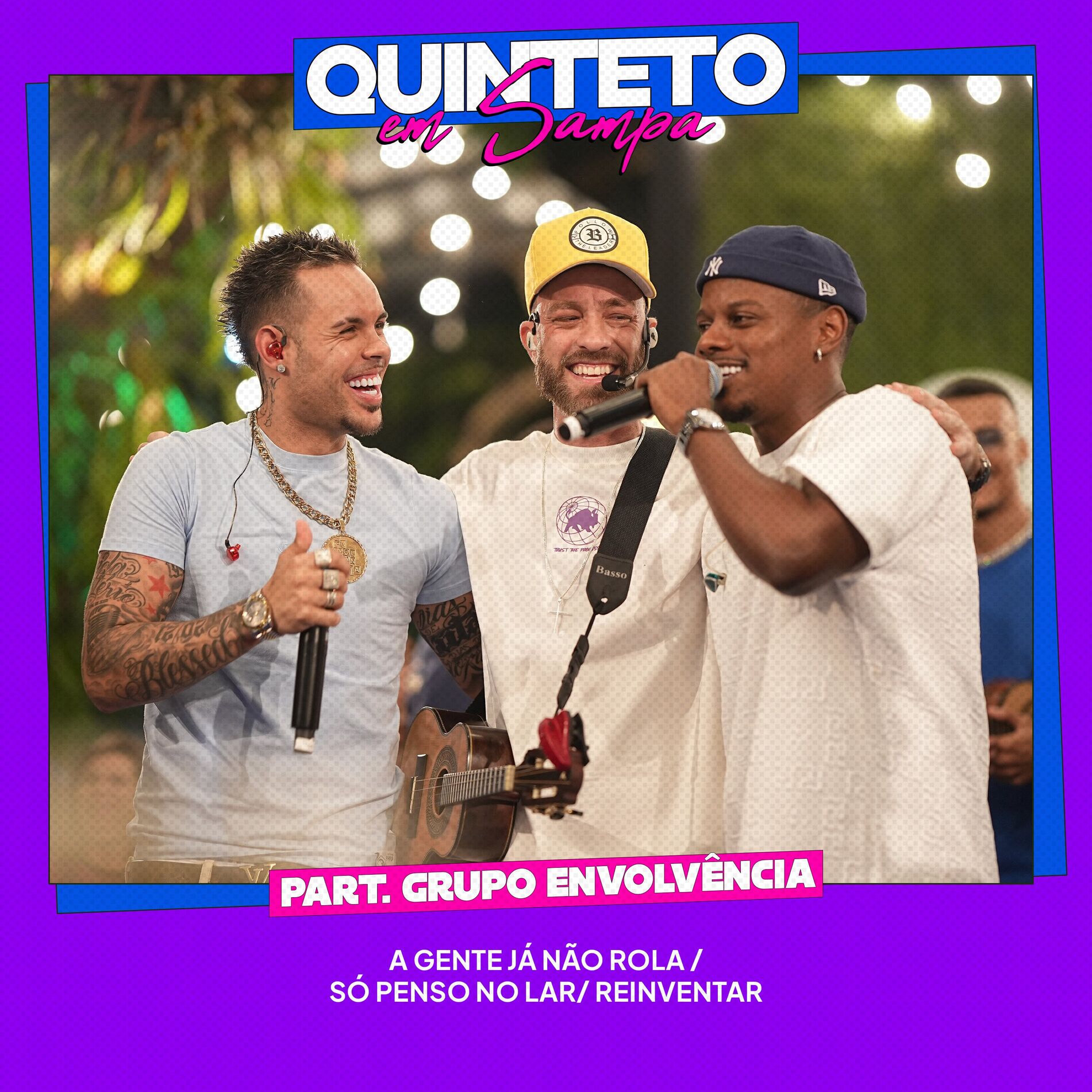 Album cover of A Gente Já Não Rola / Só Penso no Lar / Reinventar (Ao Vivo)