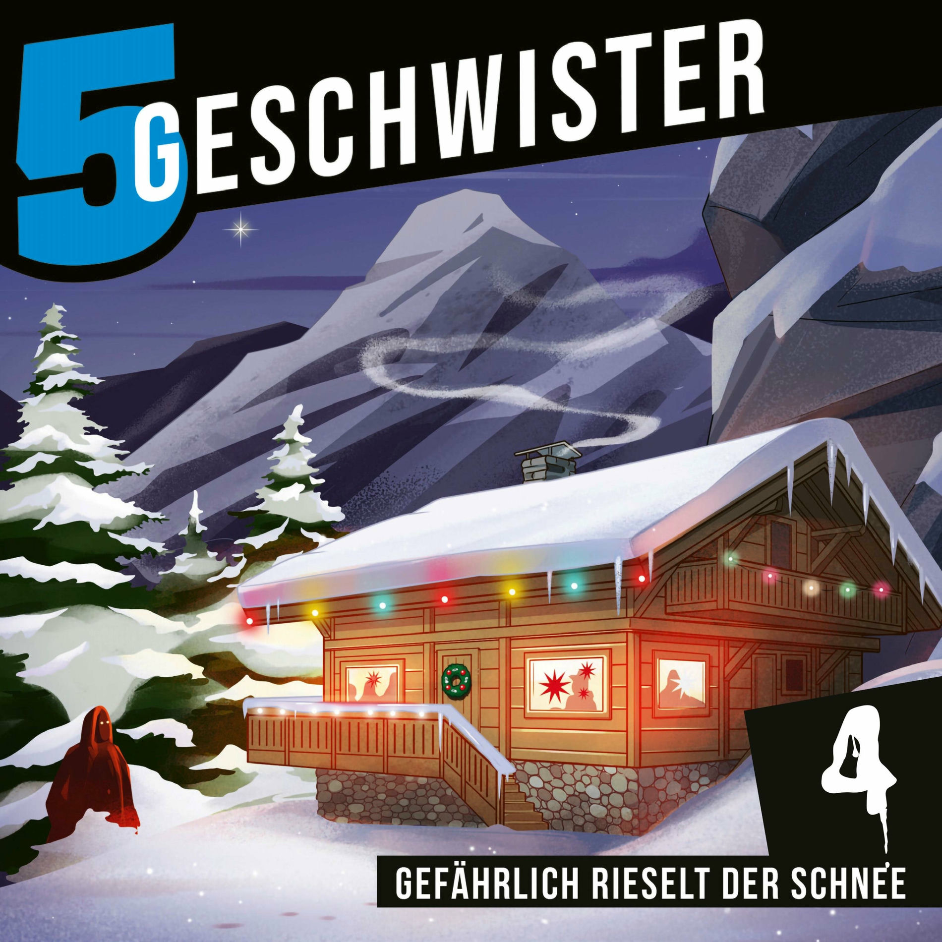 Album cover of Tag 4 - Teil 1 - Adventskalender Tag 4 - Gefährlich rieselt der Schnee