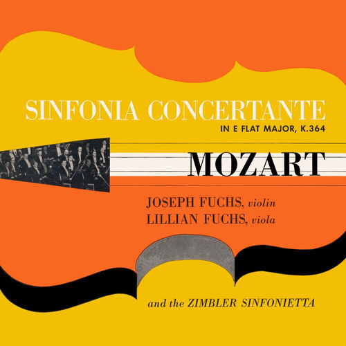 Sinfonia Concertante in E Flat Major, K. 364 음반 표지