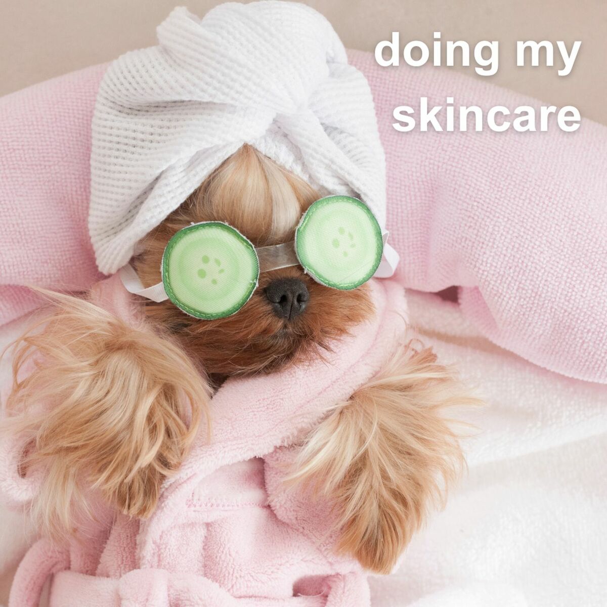 Album cover of doing my skincare