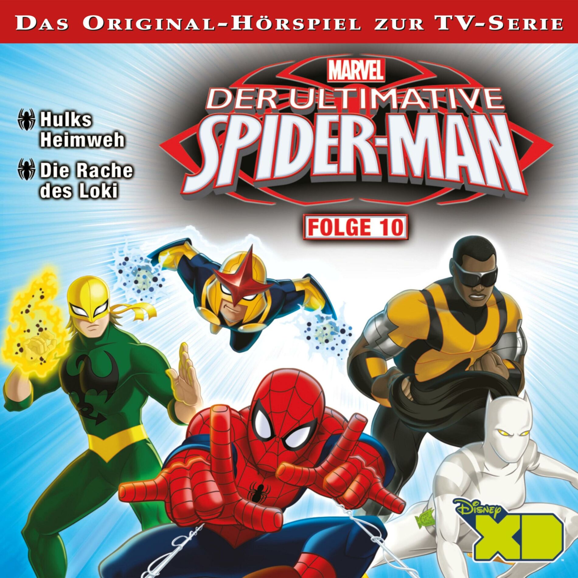 Album cover of 10: Hulks Heimweh / Die Rache des Loki (Hörspiel zur Marvel TV-Serie)