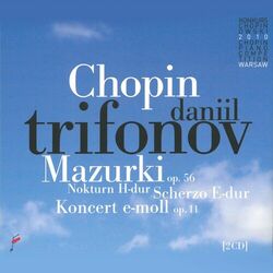 Cover of Chopin: Mazurki, Scherzo in E Major, Nokturn in B Major