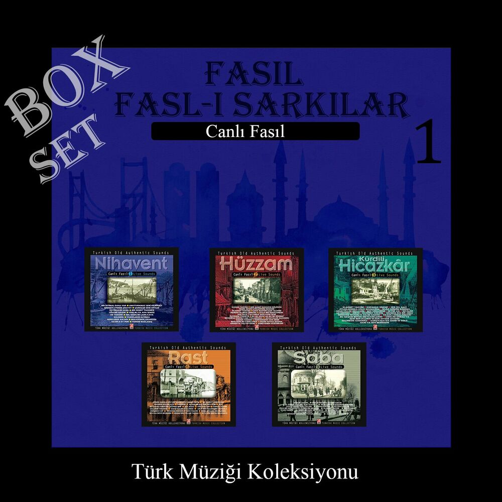 Picture of Canlı Fasıl Box Set, Vol. 1 (Canlı Fasıl Türk Müziği Koleksiyonu)