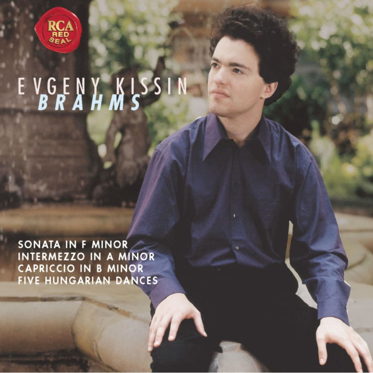 Album cover of Kissin Plays Brahms