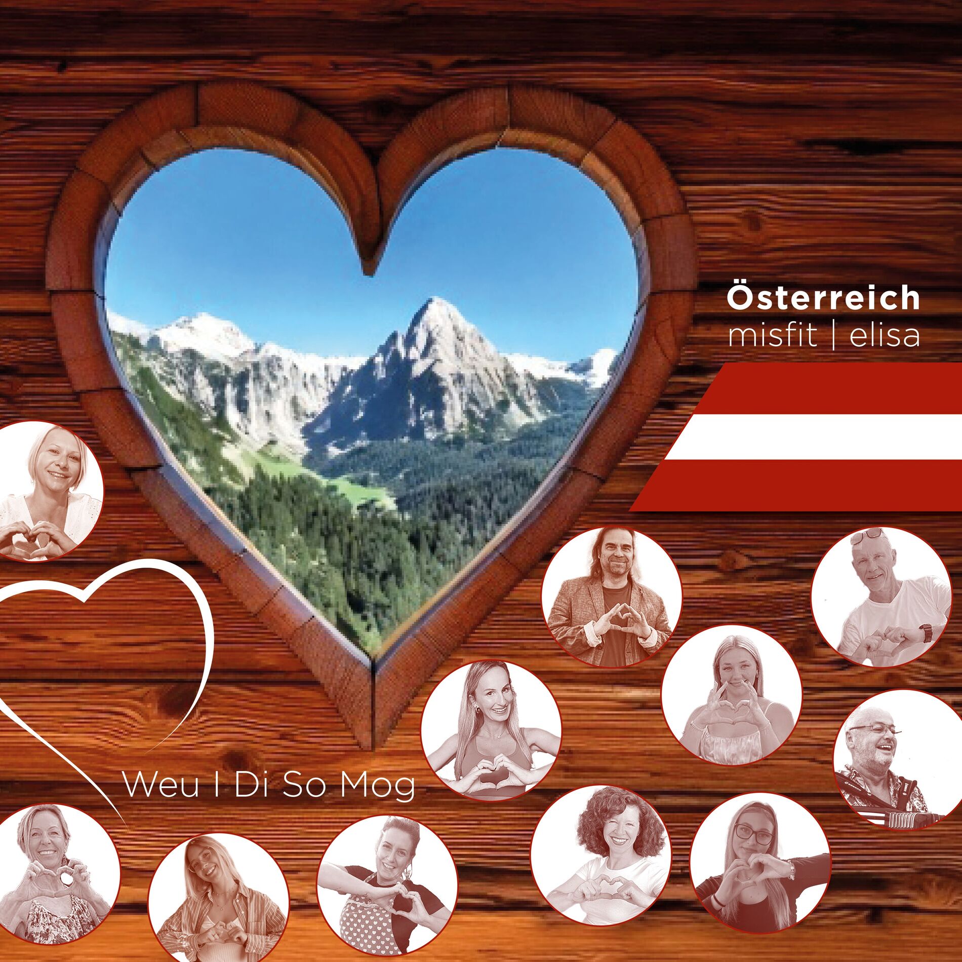 Album cover of Weu I Di So Mog Österreich