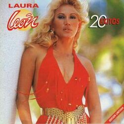 Cover of 20 Éxitos de Laura León