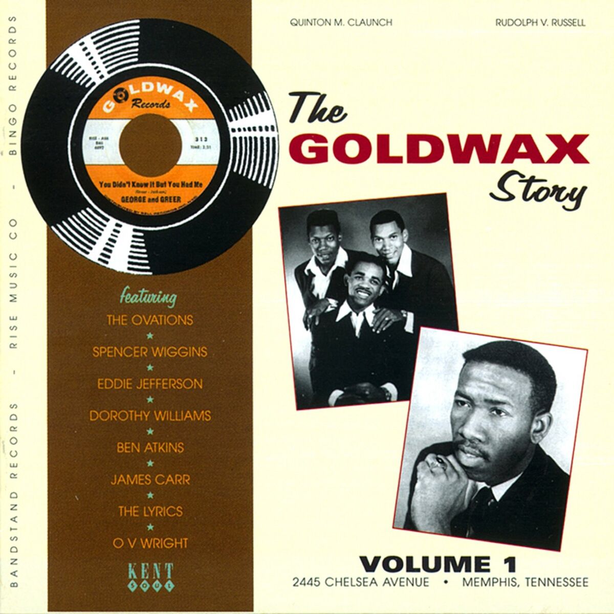 Album cover of The Goldwax Story, Vol. 1