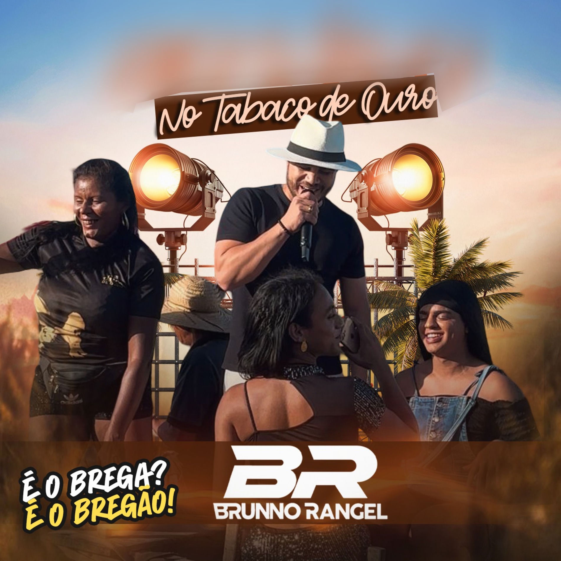 Album cover of No Tabaco de Ouro - É o Brega? É o Bregão!