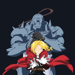 Cover of Fullmetal Alchemist but it's lofi