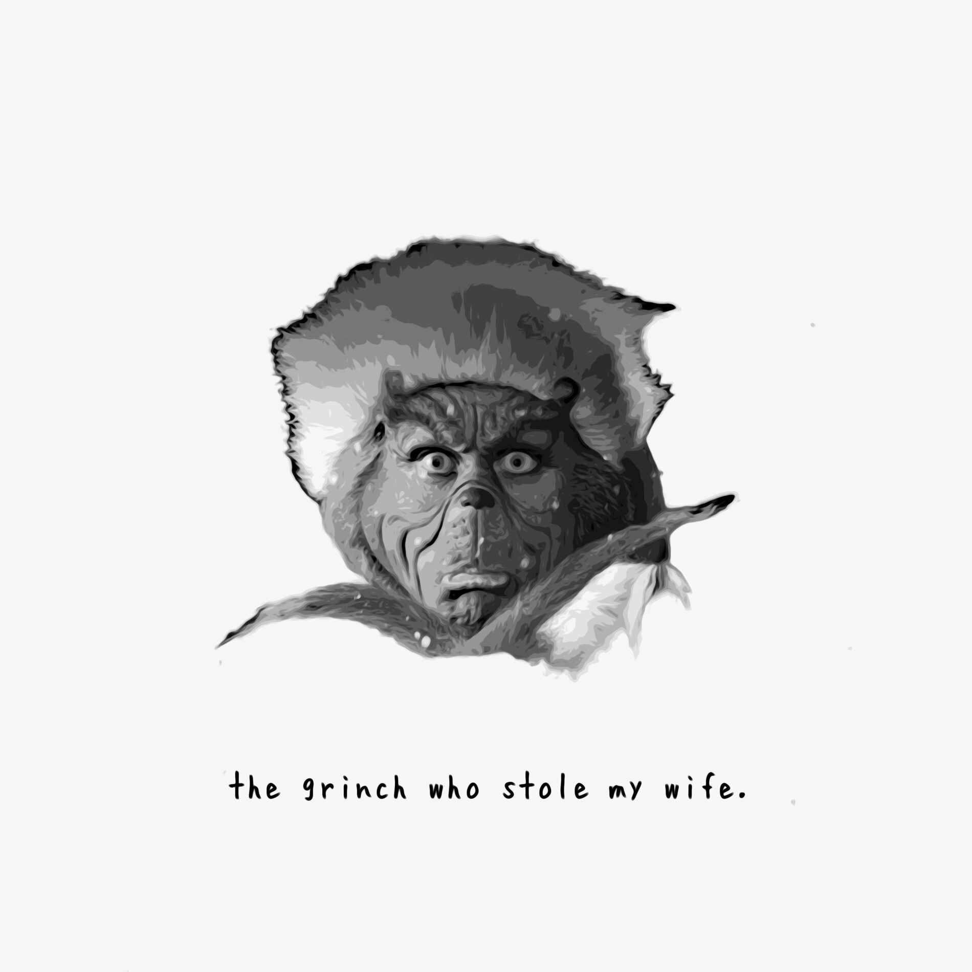 Album cover of the grinch who stole my wife.
