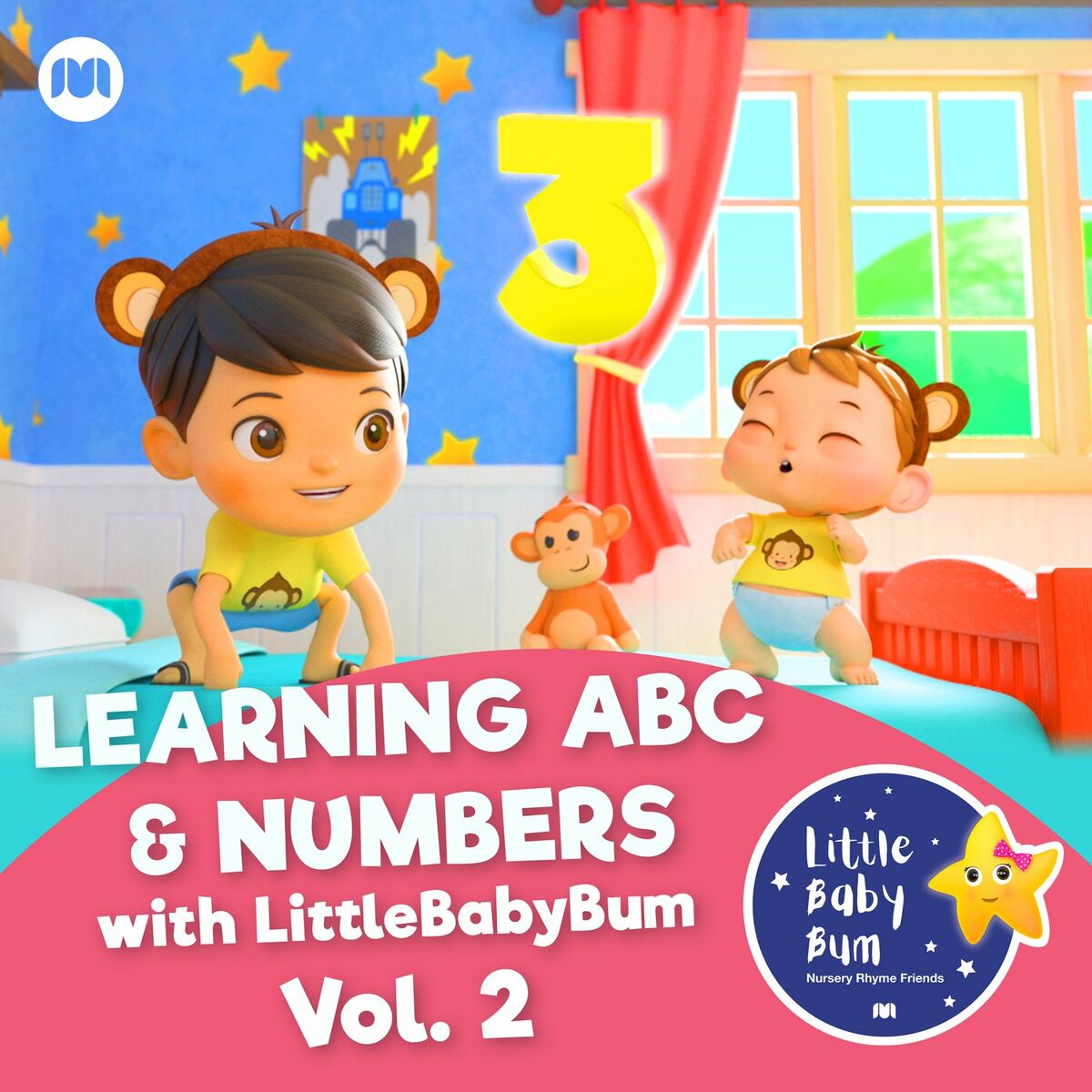 Album cover of Learning ABC & Numbers with LittleBabyBum, Vol. 2