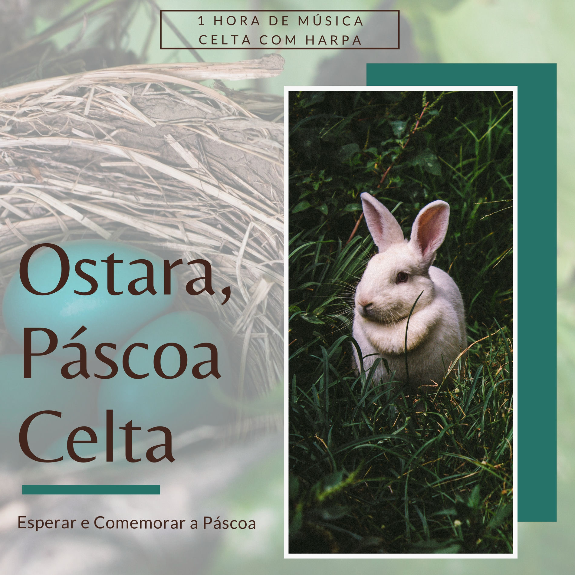 Album cover of Ostara, Páscoa Celta - 1 Hora de Música Celta com Harpa para Esperar e Comemorar a Pascoa