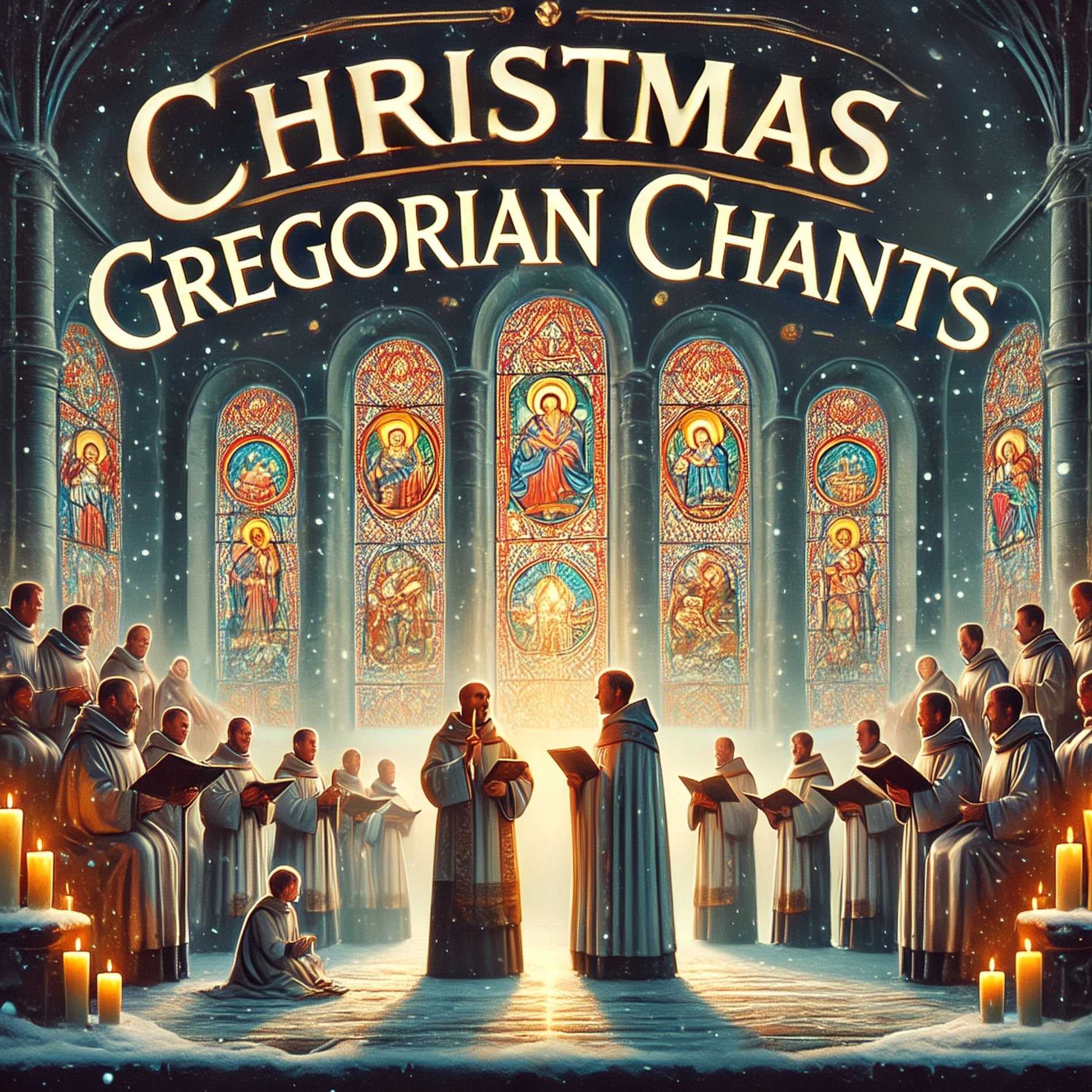 Album cover of Christmas Gregorian Chants For The Holiday Season