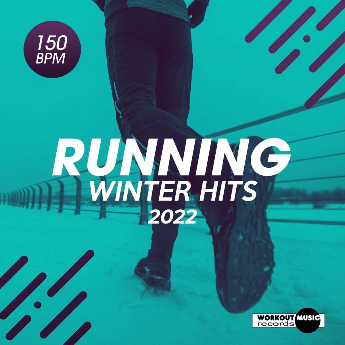 Album cover of Running Winter Hits 2022: 150 bpm