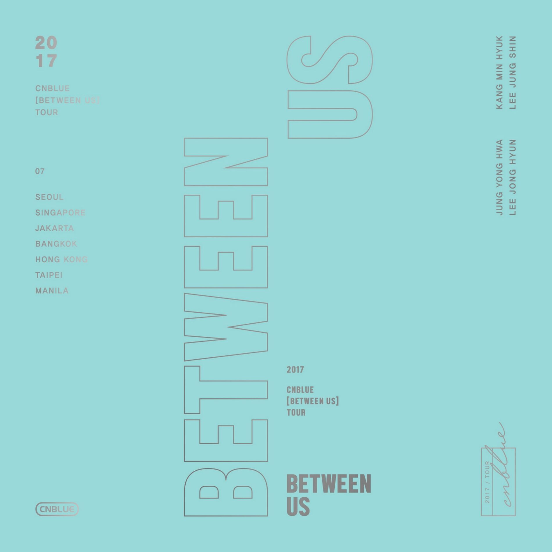 Album cover of CNBLUE [BETWEEN US] TOUR DVD