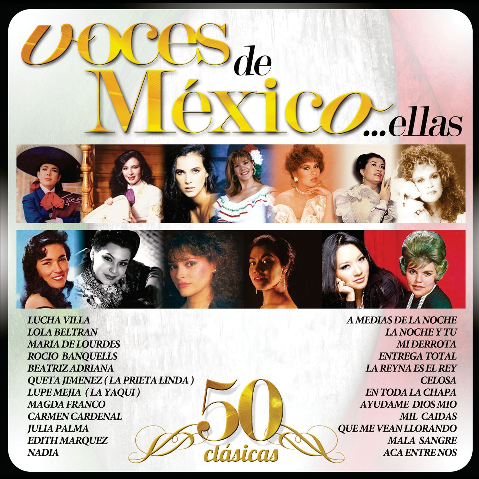 Album cover of Voces de Mexico... Ellas