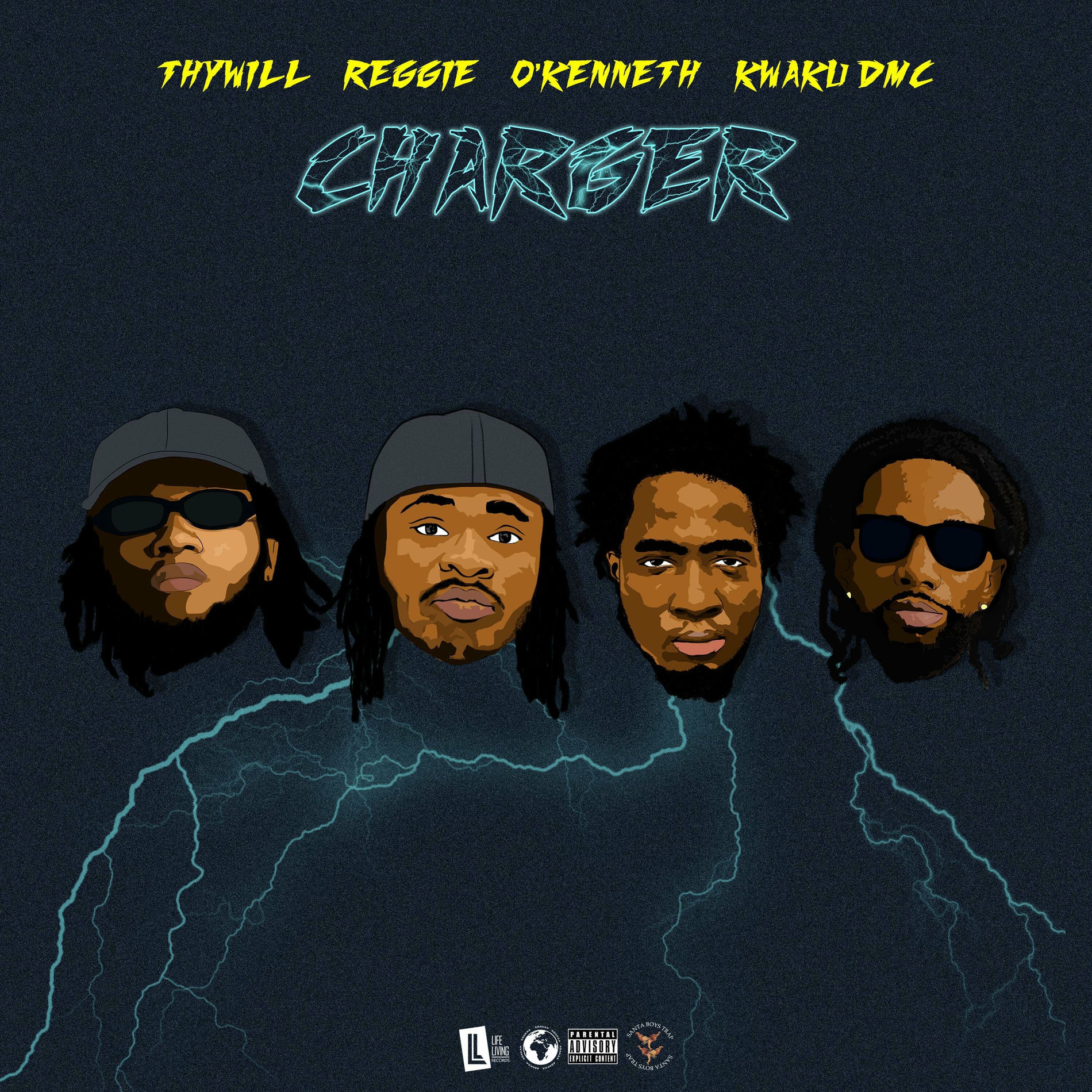 Album cover of Charger (feat. Reggie, O’Kenneth & Kwaku DMC)