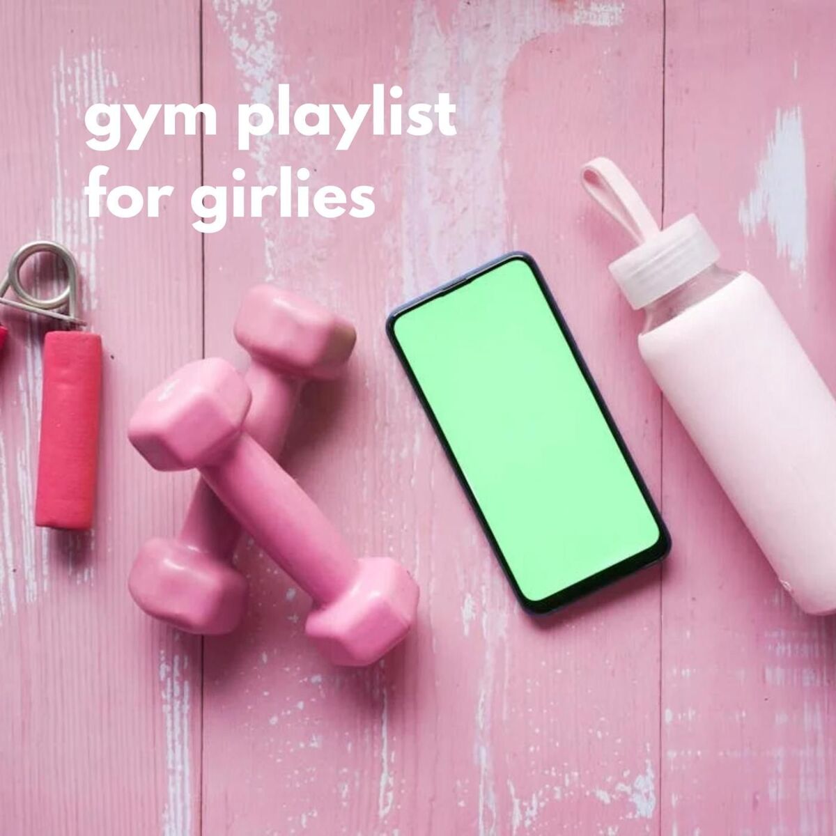 Album cover of gym playlist for girlies