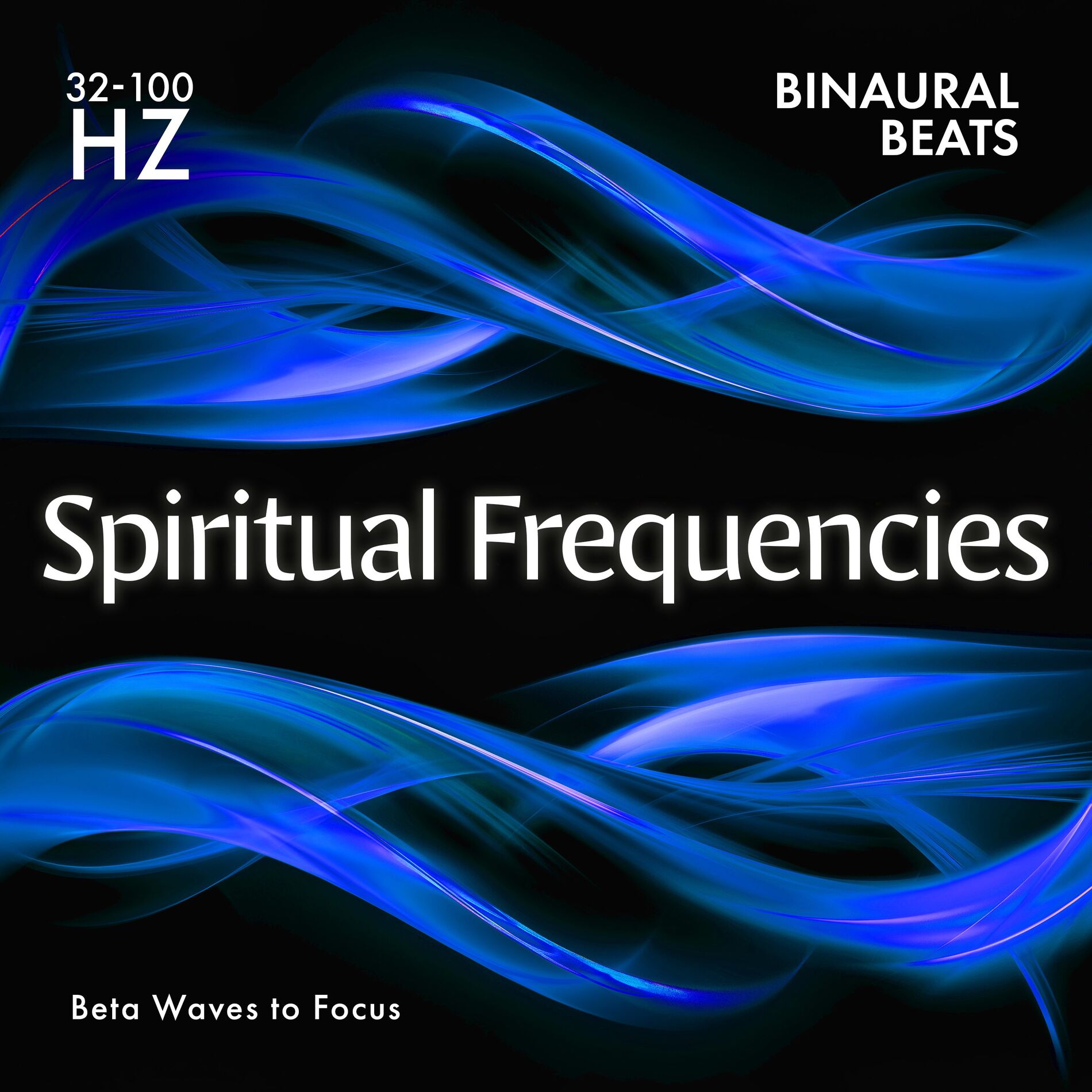 Album cover of Binaural Beats - Gamma Waves for Peak Performance (32-100 Hz)