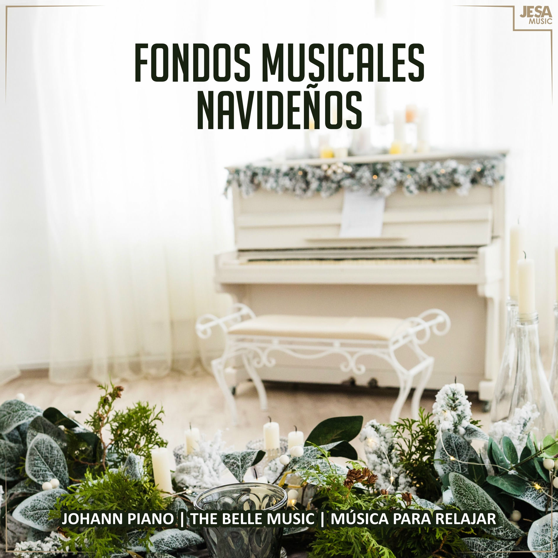 Album cover of Fondos Musicales Navideños