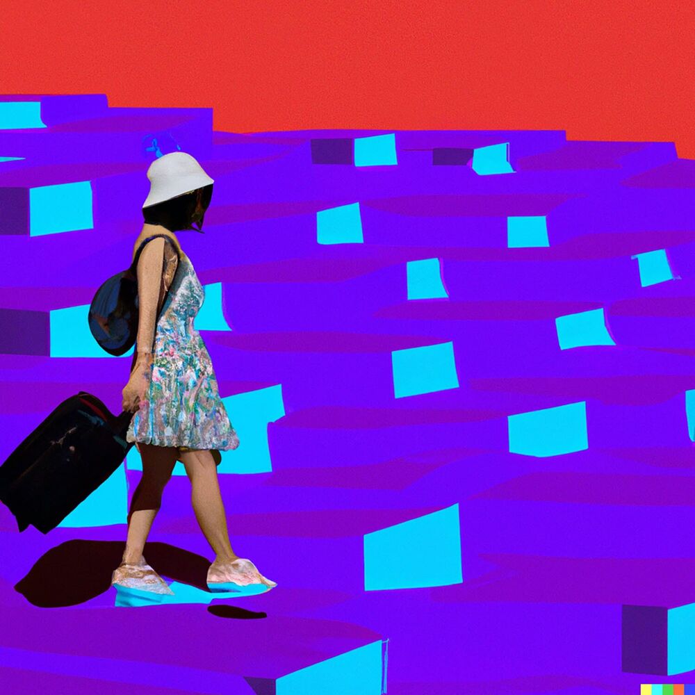 Picture of Traveling Girl