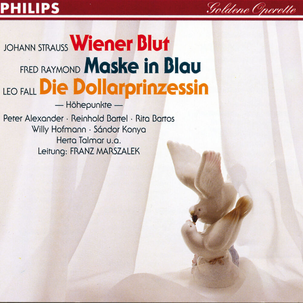 Picture of Wiener Blut - Maske in Blau - Die Dollarprinzessin