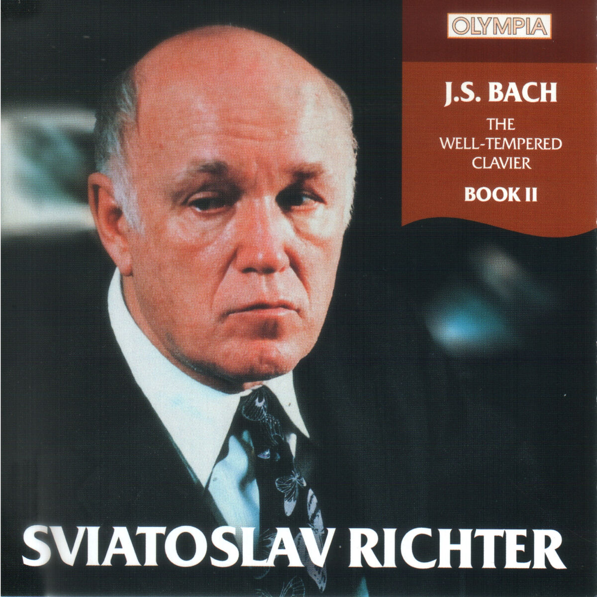 Album cover of J.S. Bach: The Well-Tempered Clavier. Book II