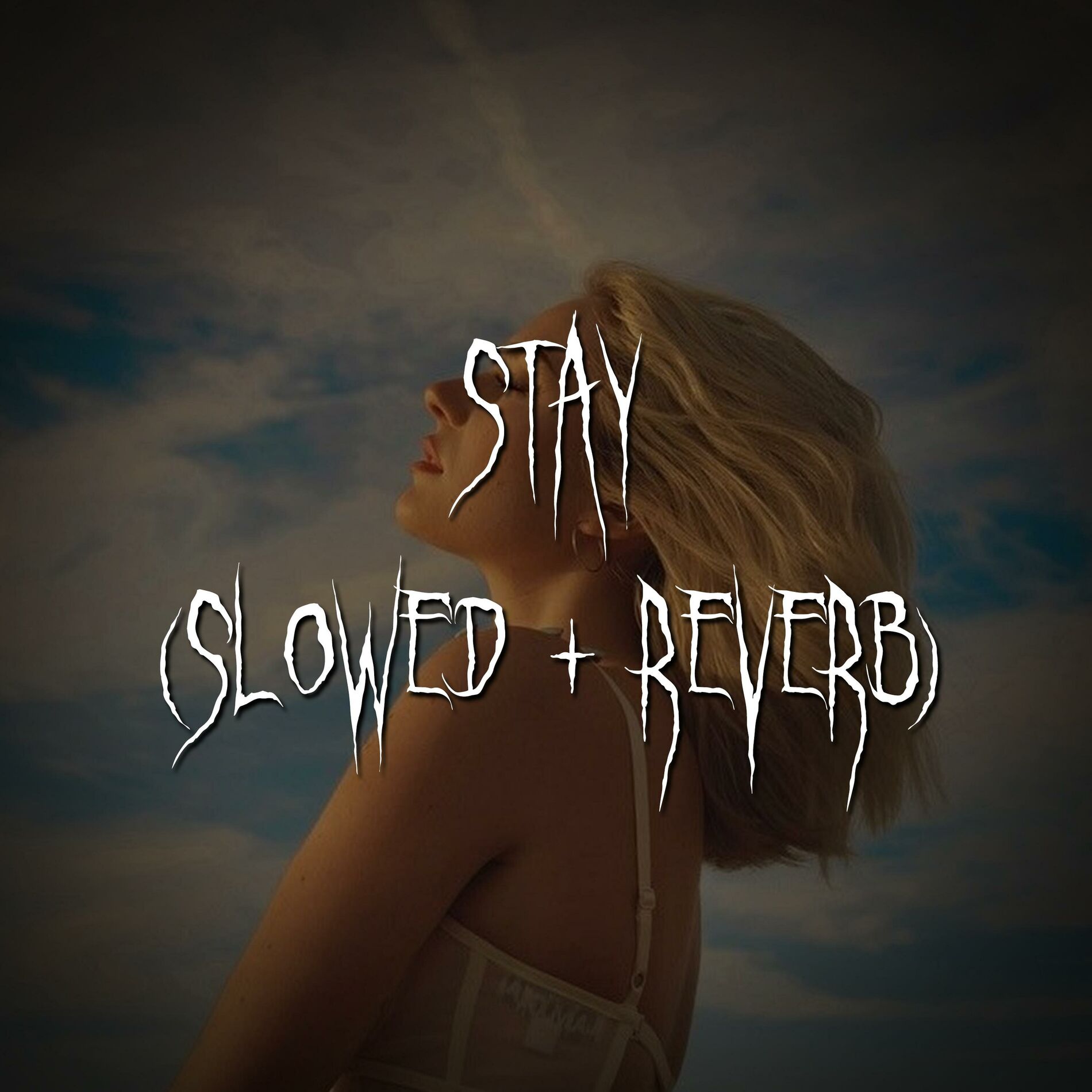 Album cover of stay (slowed + reverb)