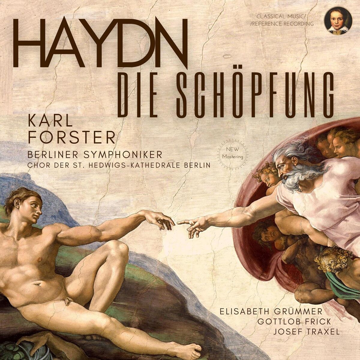 Album cover of Haydn: Die Schöpfung Hob.XXI:2 (The Creation) by Karl Forster