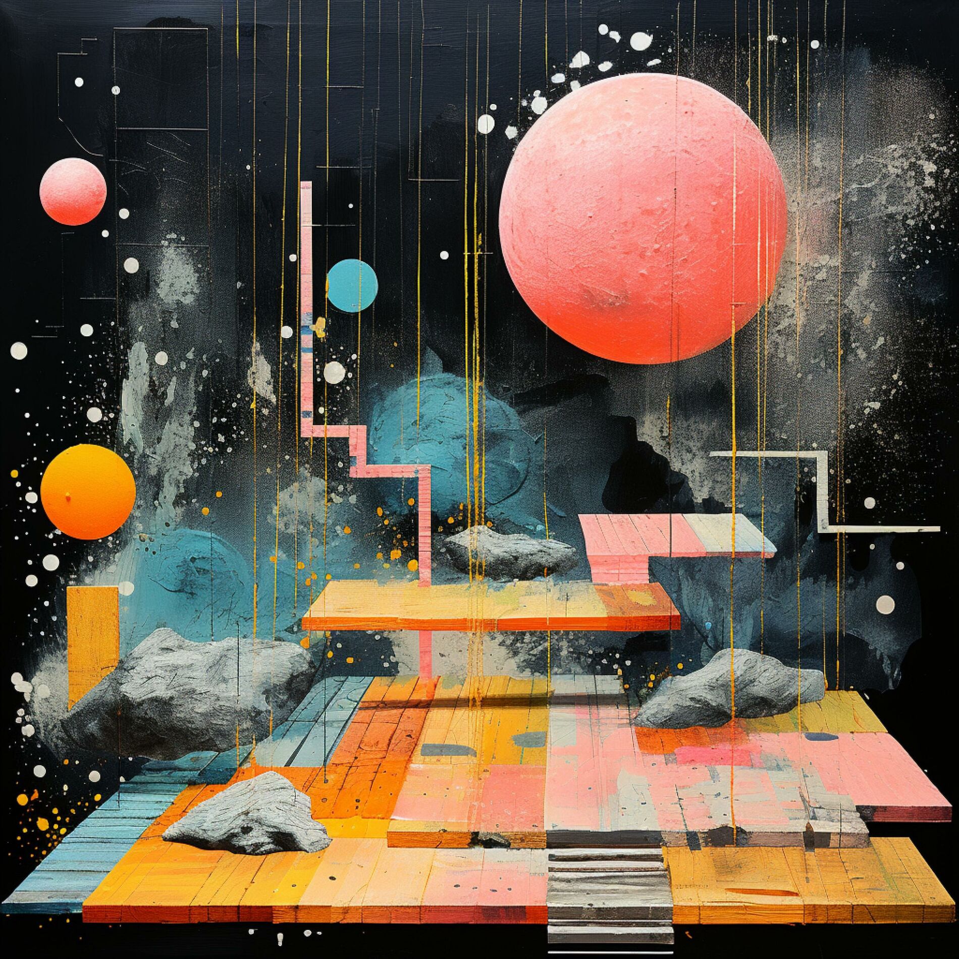 Album cover of Trampolines & Bad Weather Instrumentals