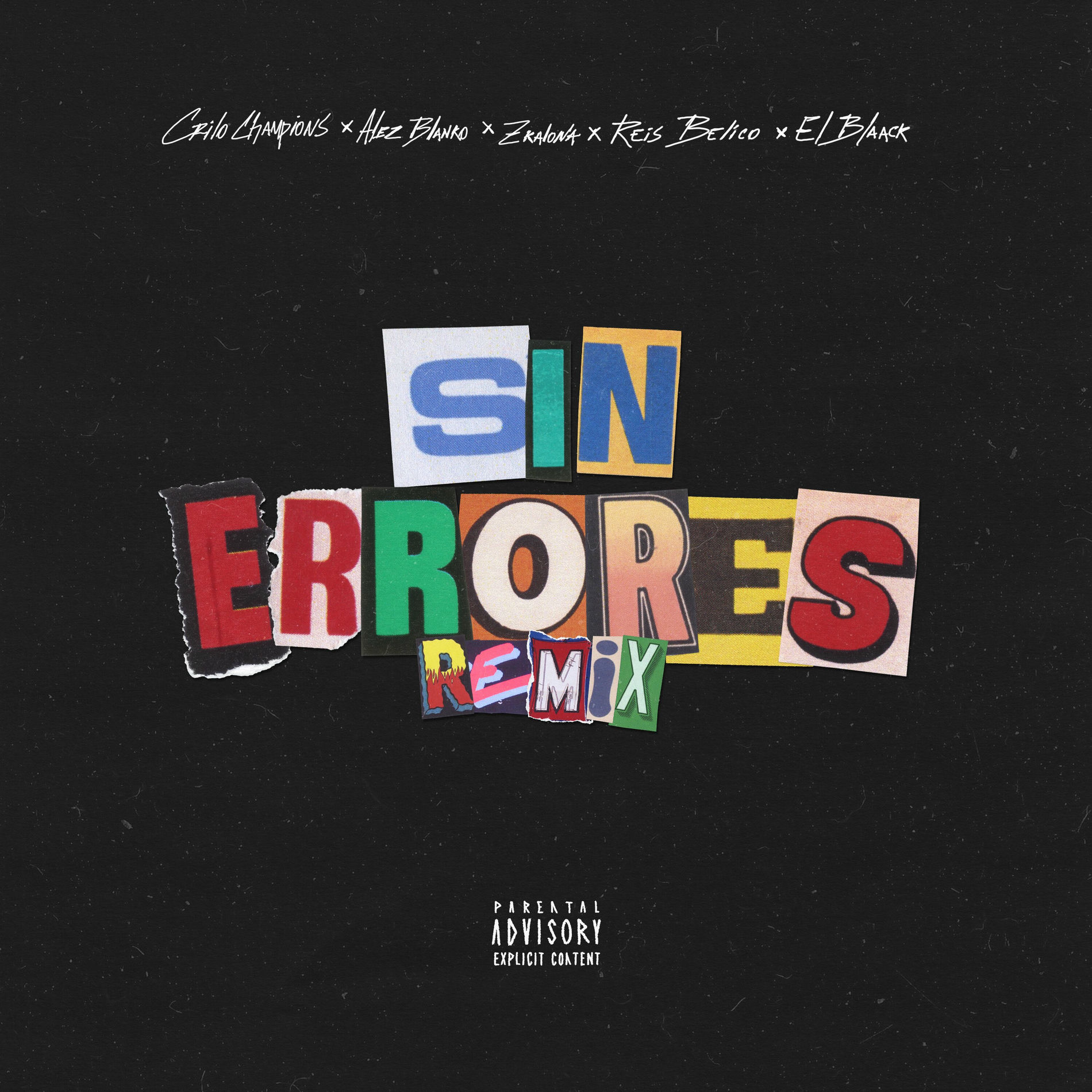 Album cover of Sin Errores (Remix)