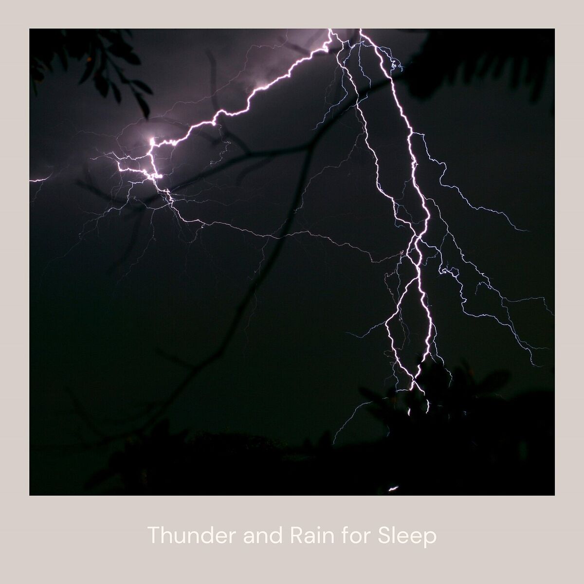 Album cover of Thunder and Rain for Sleep