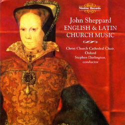 Cover of Sheppard: English & Latin Church Music