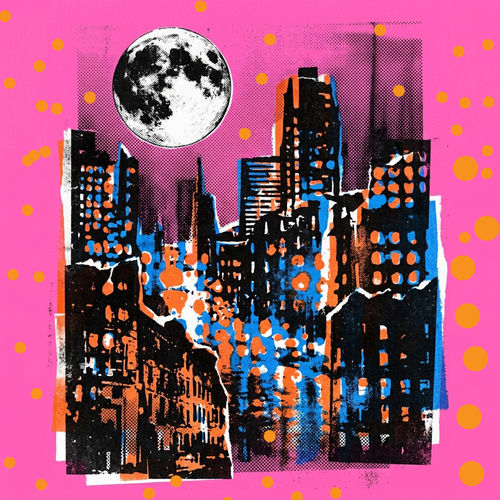 La luna en un Uber