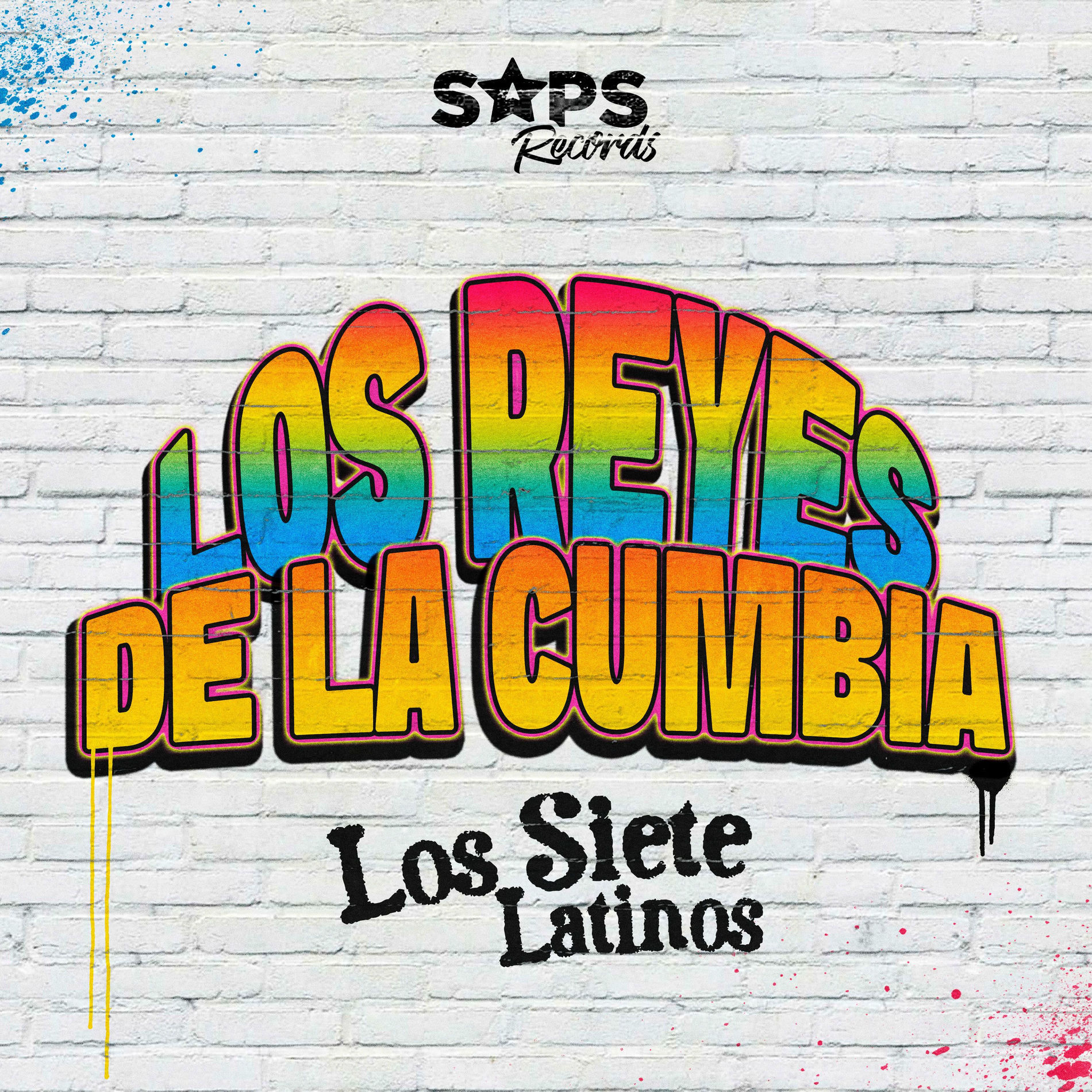 Album cover of Los Reyes de la Cumbia Con los Siete Latinos