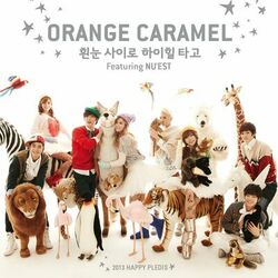Cover of Dashing through the snow in highheels