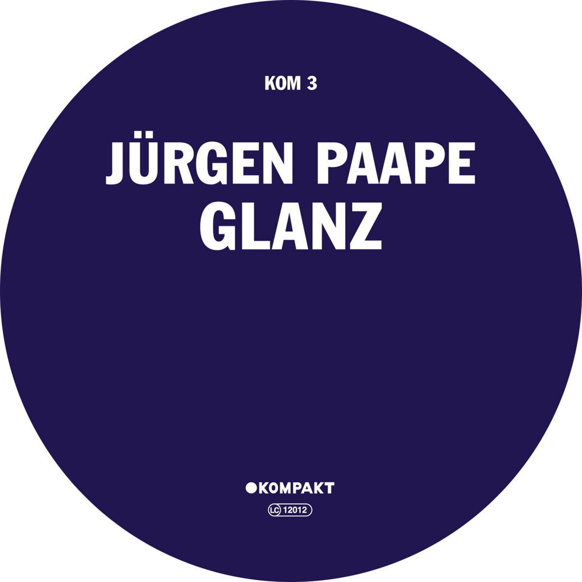 Album cover of Glanz
