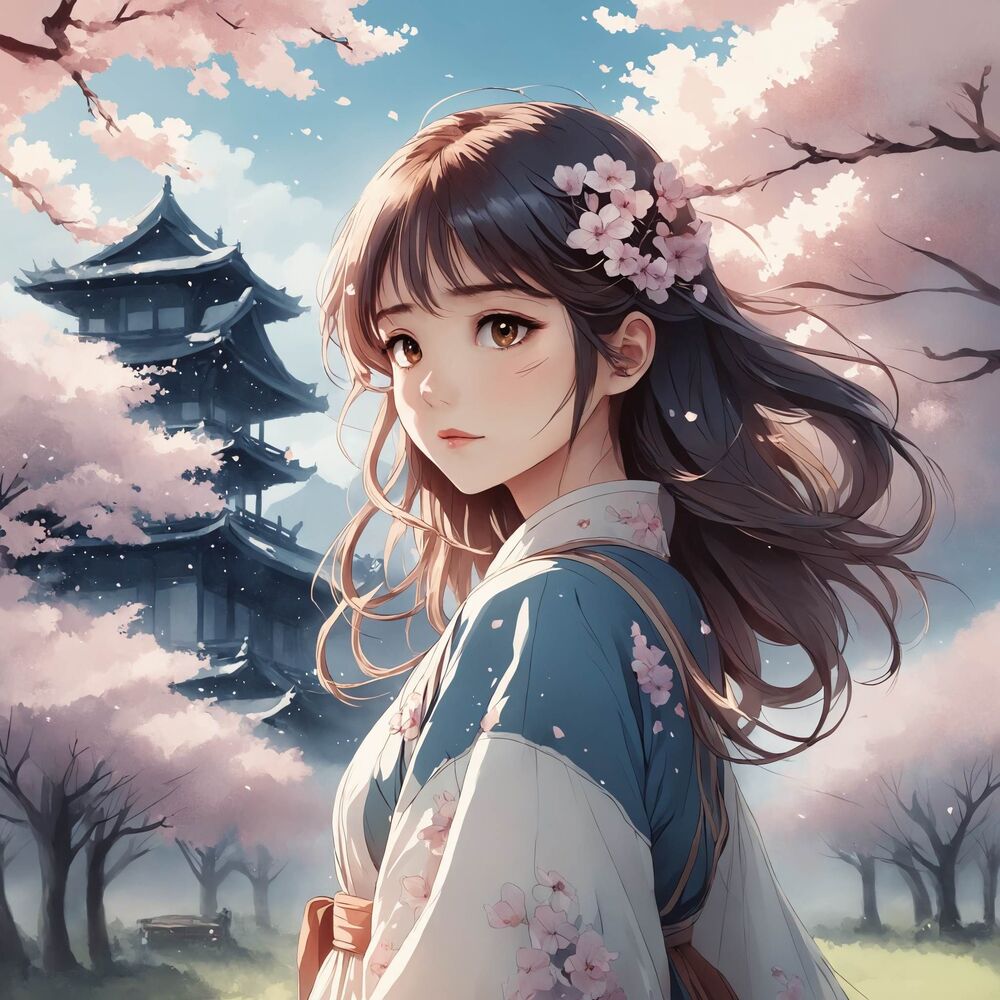 Picture of Whispers of the Sakura: Calm and Chill Anime Vibes